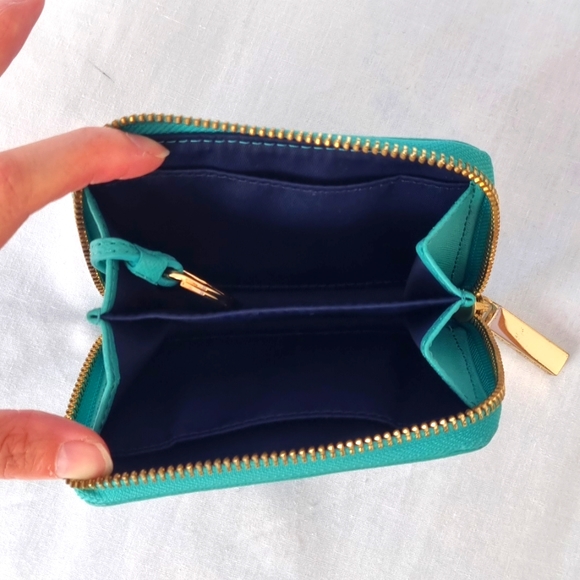 Tory Burch Robinson Zip Coin Case - Picture 3 of 5